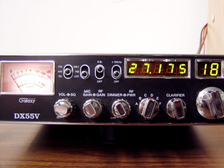 Galaxy 55V AM CB Radio / 10 Meter Export Radio Review CB Radio Magazine