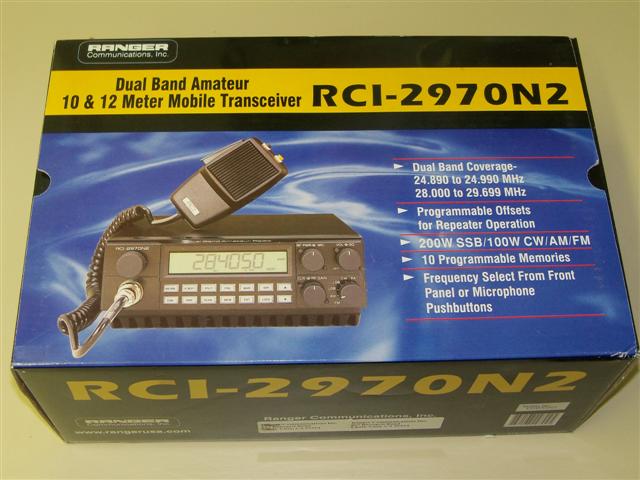 Ranger RCI-2970N2 DX AM-FM-SSB-CW 10 & 12 Meter Mobile Radio Ranger Communications Inc 