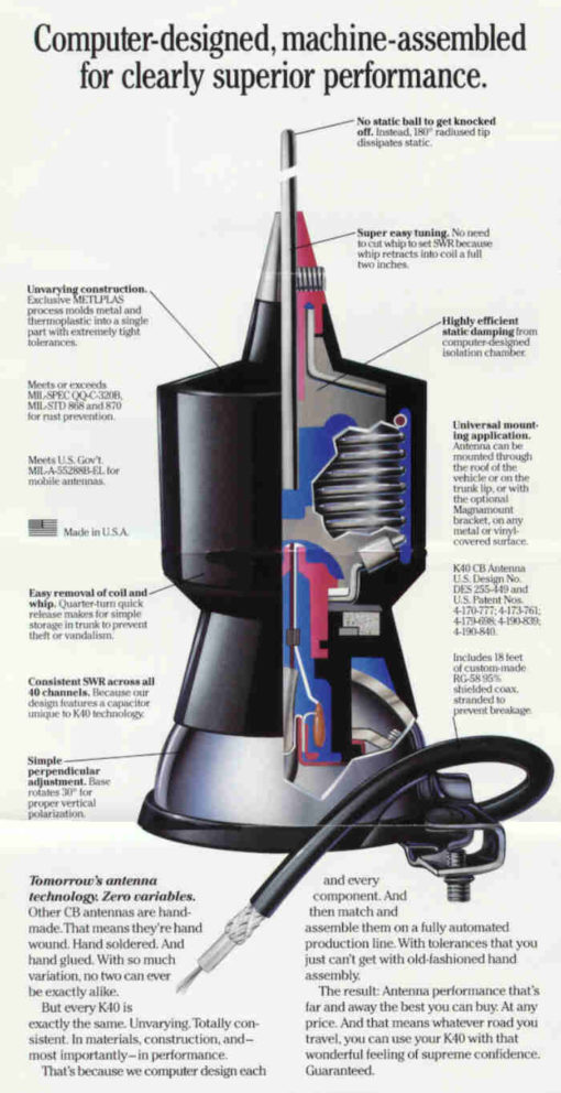 K40k40_antennaspecs CB Radio Magazine